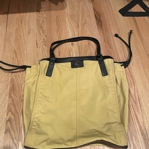 Burberry Yellow Tote
